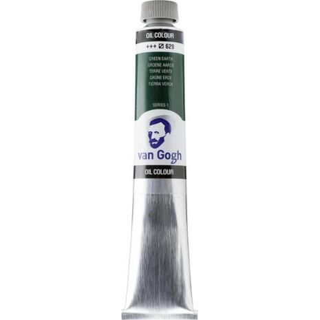 Χρώμα λαδιού Talens Van Gogh 60ml No629 Green Earth (series 1)